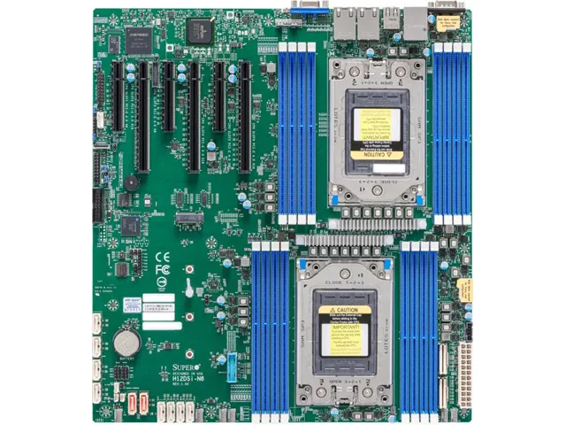 Supermicro Supermicro MBD-H12DSi-N6-O dual SP3 server motherboard — product photo