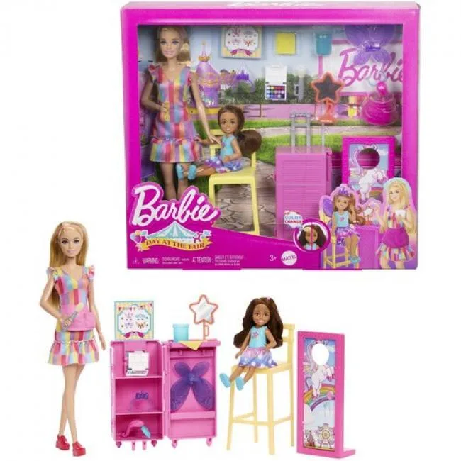 Barbie Barbie JFL61 Day at the Fair Face Paint Playset accessory — product photo