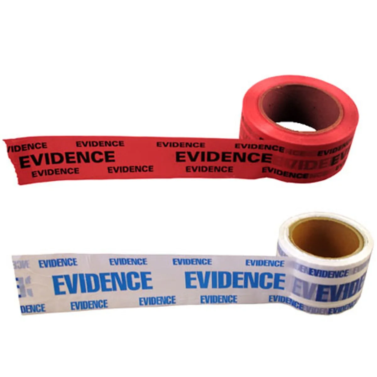 Lynn Peavey Lynn Peavey Box-Sealing Evidence Tape Red Black Imprint 110yds — product photo