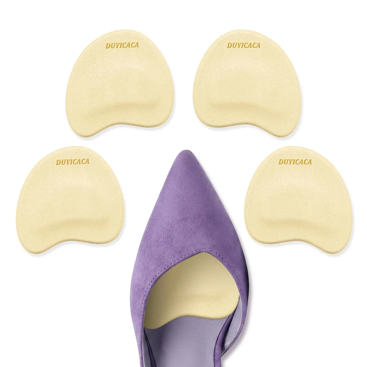 DuyiCaCa Metatarsal Pads 2 Pairs Beige — product photo