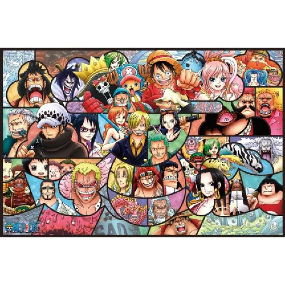 Ensky Ensky 1000-AC001 One Piece New World Great Adventure Art Crystal 1000-Piece Jigsaw Puzzle game — product photo