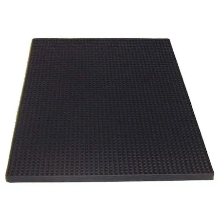 TableCraft Products Company TableCraft Products Company 1218BK Bar Mat Black 18x12 — product photo