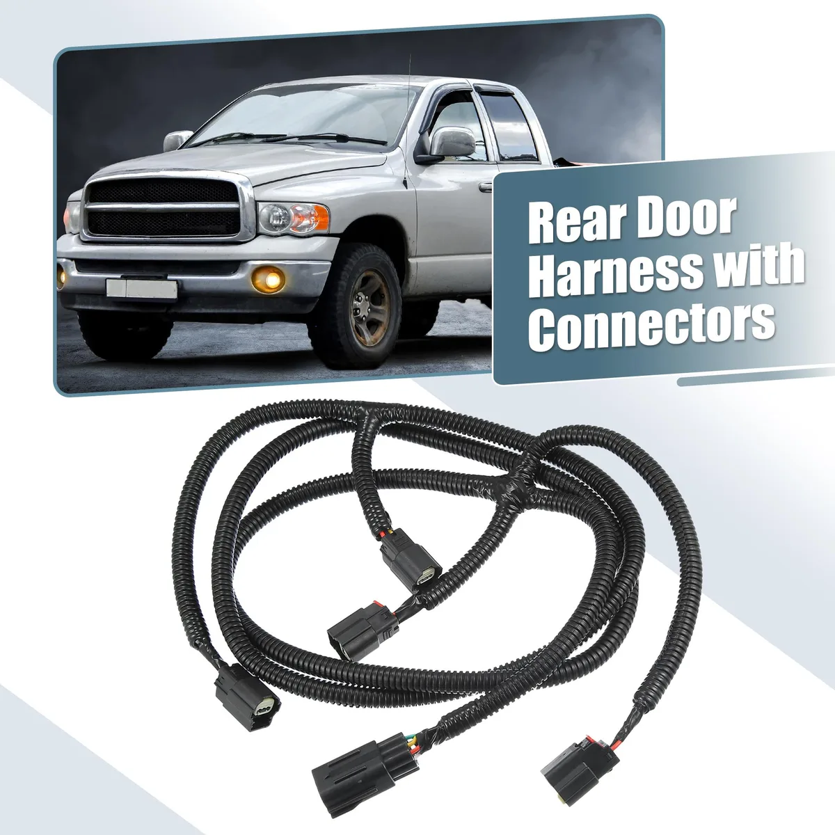Unique-Bargains Unique-Bargains Rear Park Assist Wiring Harness 68031820AA for RAM 1500 2009-2020 2500 3500 2010-2018 — product photo