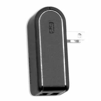 PureGear PureGear 2.4A Dual USB Car Charger 12W Black — product photo