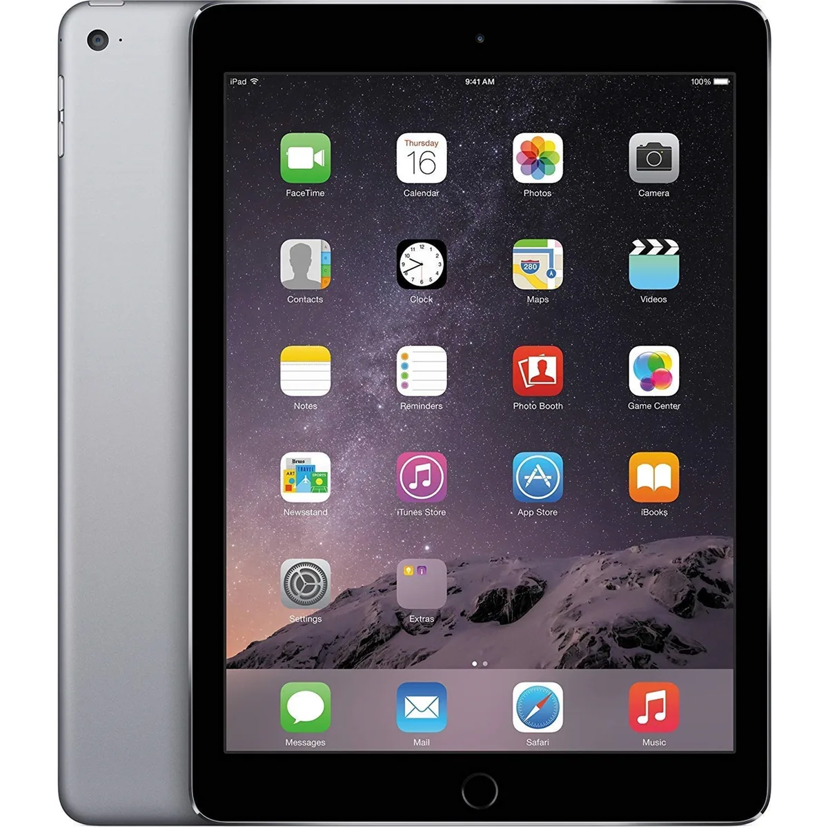 Apple Apple iPad Air 2 MGKL2LL/A 9.7" A8X 64GB 2GB Space Gray — product photo