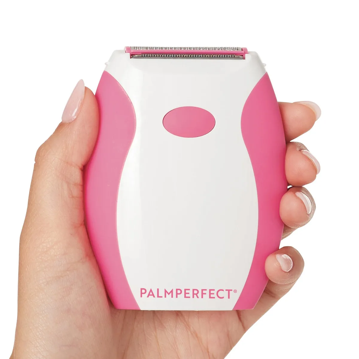 Compact multicolor foil shaver with rubber grip and triple blades