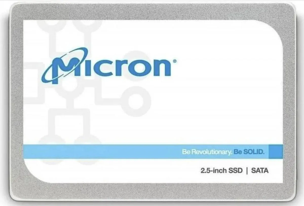 Micron Micron MTFDDAK256TDL-1AW1ZABYY 1300 Series 256GB SATA 2.5" internal SSD — product photo