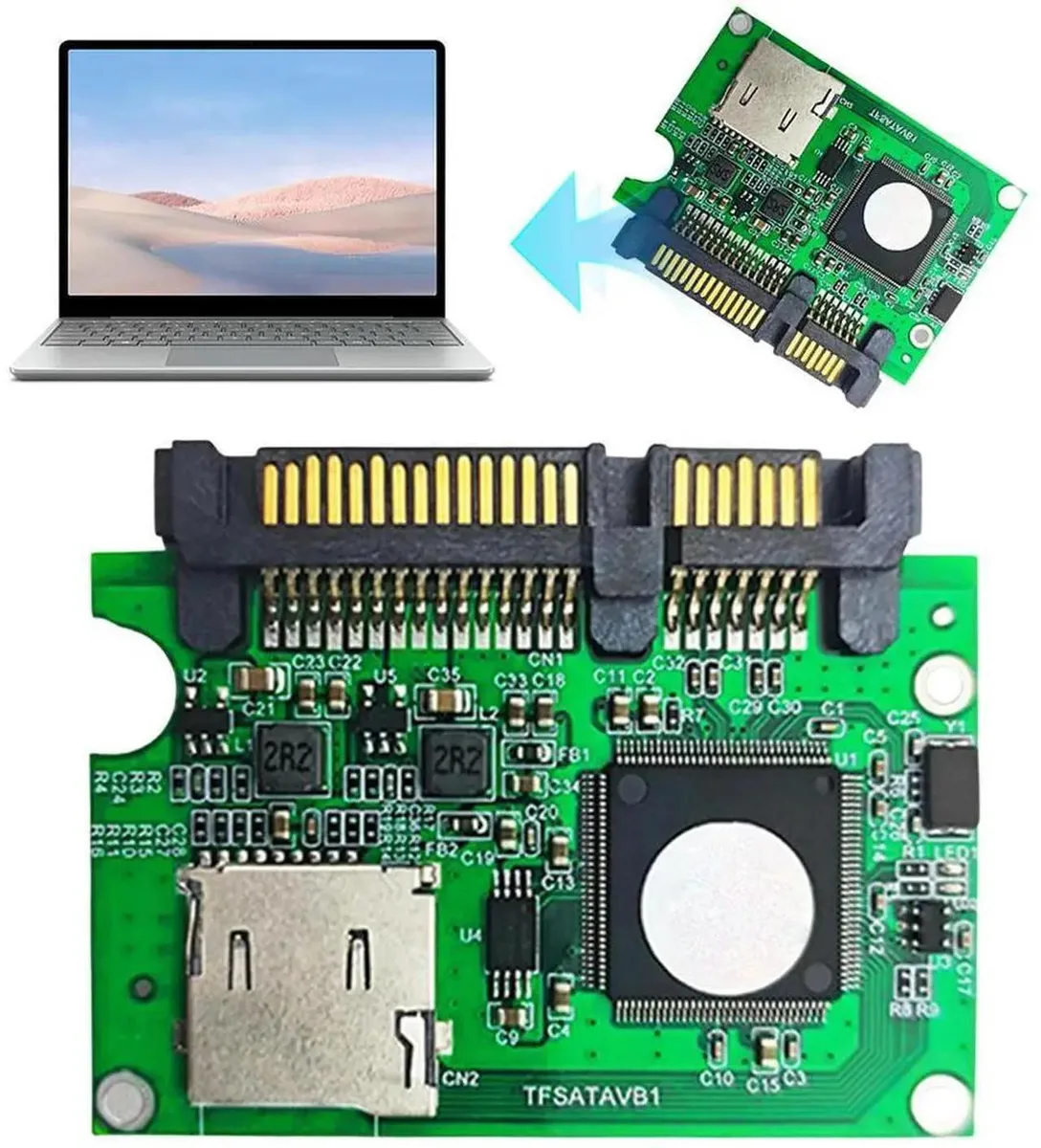 Vszerda Vszerda TF to SATA Adapter Converter — product photo