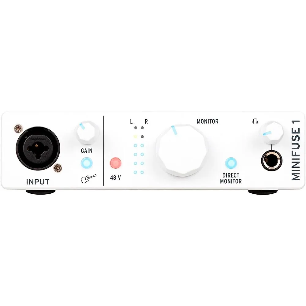 Arturia Arturia MiniFuse 1 USB Audio Interface White 1.0500 — product photo