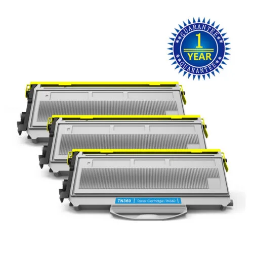 V4ink V4ink TN360 Black Toner Cartridge 3 Pack 2600 Pages — product photo