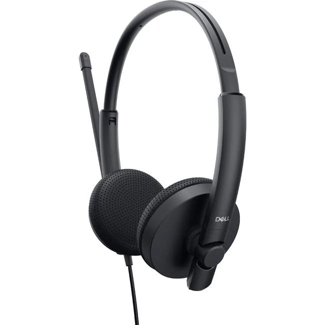 DELL DELL WH1022 Headset USB Wired Stereo Black 4.92 ft Cable — product photo