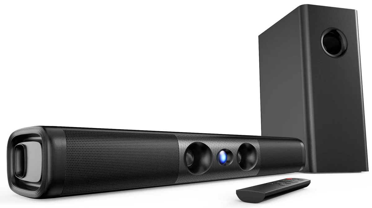 Gemini DS6441G2 Pro ARIA926DW 3.1ch soundbar system with wired subwoofer, black ABS finish