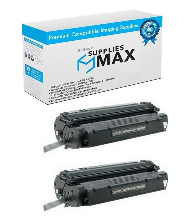SuppliesMax SuppliesMax Compatible Toner Cartridge 2 Pack Black 5000 Pages HP 1300 Series Q2613XEJD — product photo