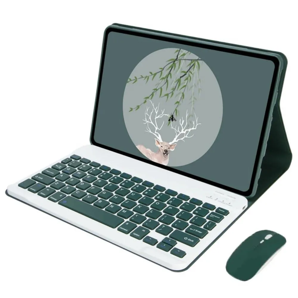 Timoom Timoom Spanish Ñ Keyboard Mouse Case Redmi Pad SE 11" 2023 Green — product photo