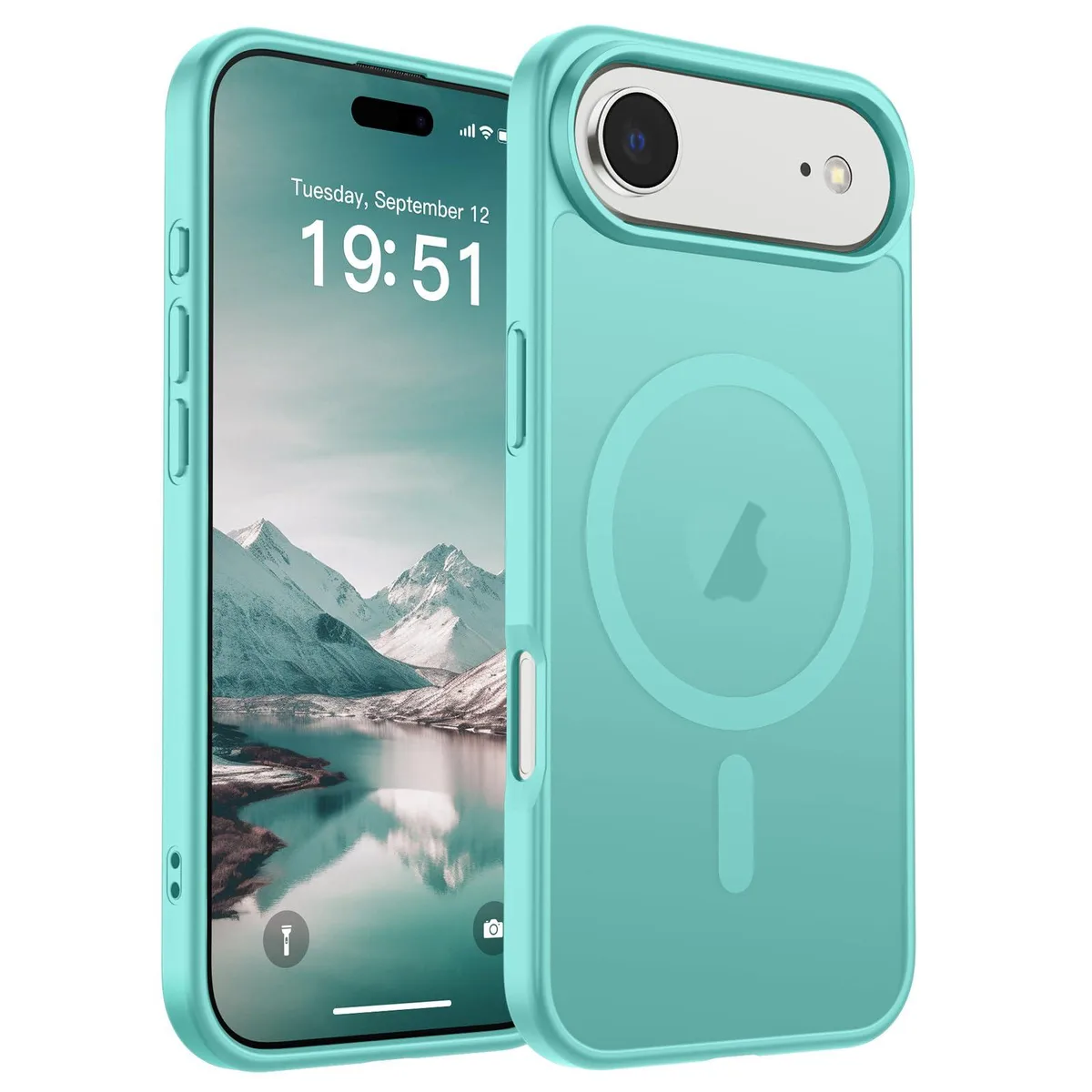 KEHIPI KEHIPI Magnetic iPhone Air Case Blue Green 17 Air 2025 — product photo