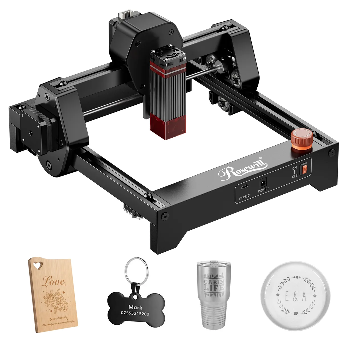 Rosewill Rosewill Ray6mini_2.5W 2.5W laser engraver 130x140mm 12000mm/min 0.04mm spot — product photo