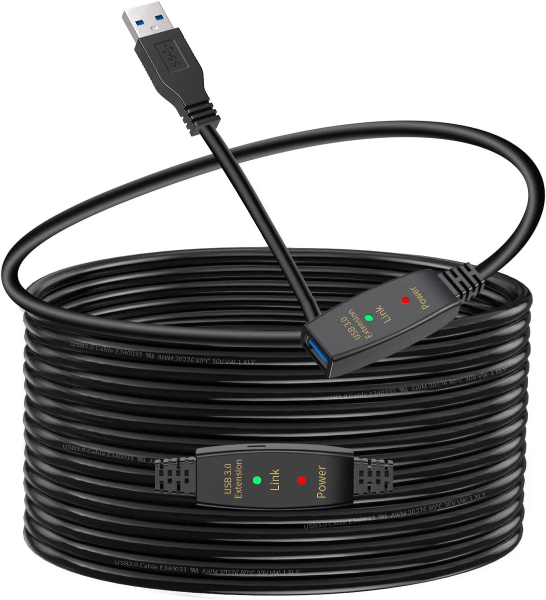 LUOM LUOM U310 USB 3.0 Active Extension Cable 50 Feet — product photo