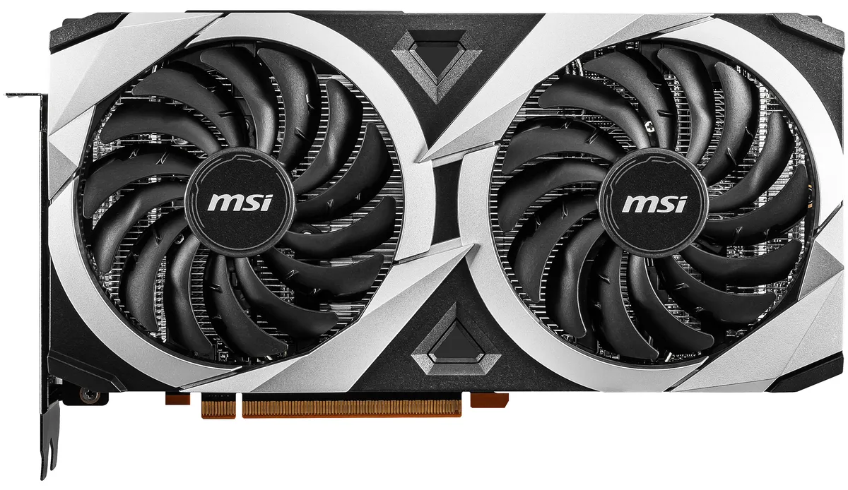 MSI MSI RX 6700 XT MECH 2X 12G graphics card — product photo