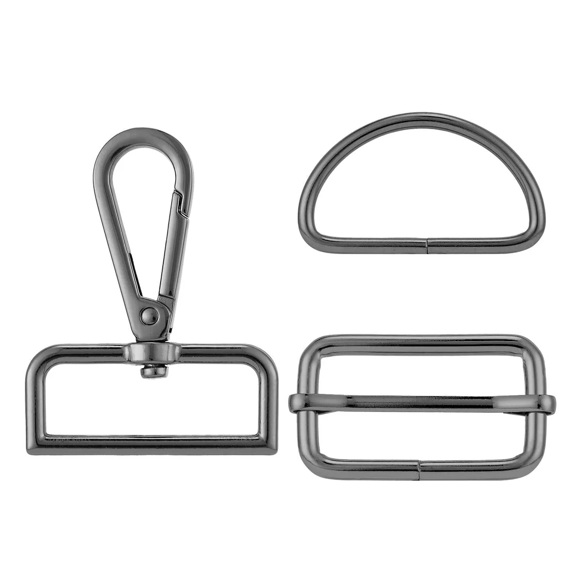  DEVPSISR 15pcs Bag Hardware Kit Gunmetal 1-1/2 inch — product photo