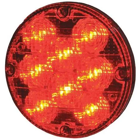 Maxxima Maxxima M90070R 7.2in Red LED Bus Warning Light traffic safety equipment — product photo