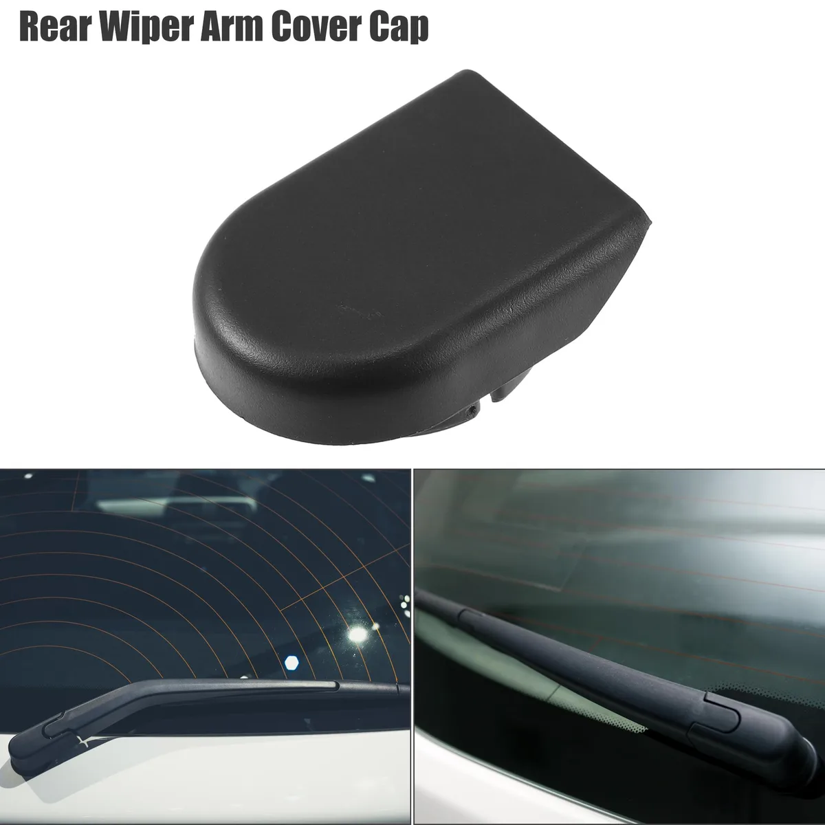 Unique-Bargains Unique-Bargains Rear Wiper Arm Nut Cover Cap Black for Subaru 2018-2021 — product photo