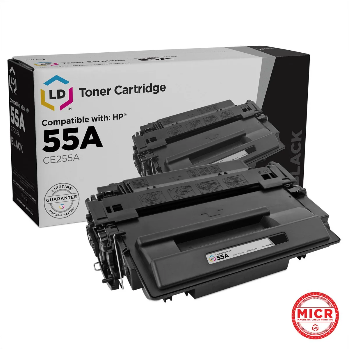 LD Products LD Products CE255A MICR Toner Cartridge Black — product photo