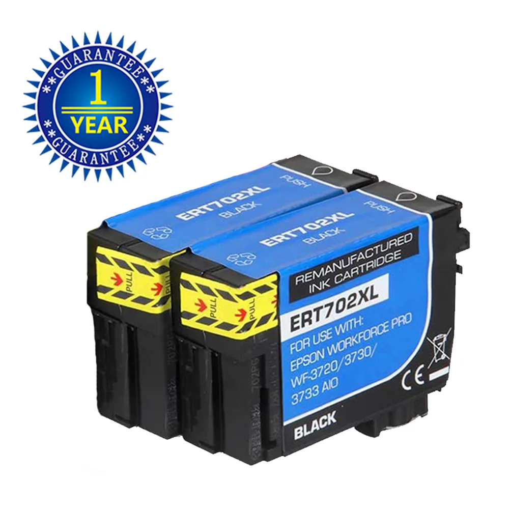 OmniTrade OmniTrade 2PK T702XL 702XL Black Ink Cartridge — product photo