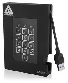 Apricorn Apricorn Aegis Padlock A25-3PL256-S256F 256 GB portable SSD — product photo