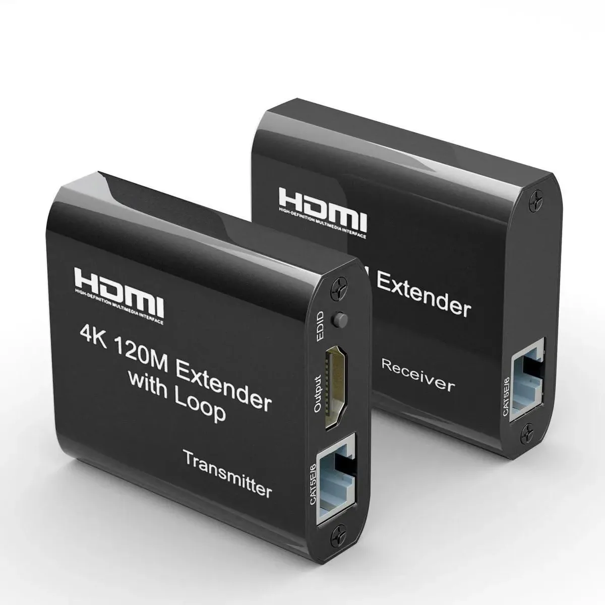 Vszerda Vszerda HDMI Extender 120m Cat5e/6 4K@30Hz Loop Out Audio Out — product photo