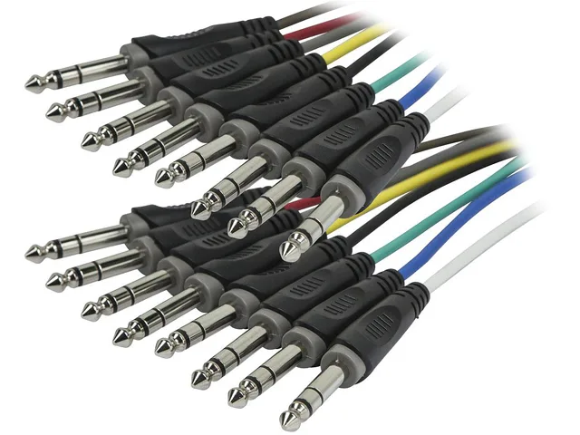 Monoprice Inc. Monoprice Inc. 601191 8-Channel 1/4" TRS Snake Cable 3ft — product photo