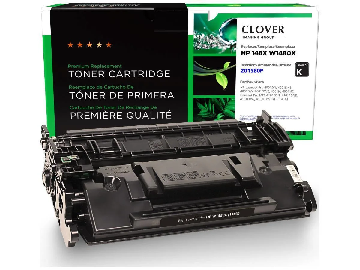 CIG CIG 201580P Black High-Yield Toner Cartridge for HP W1480X — product photo