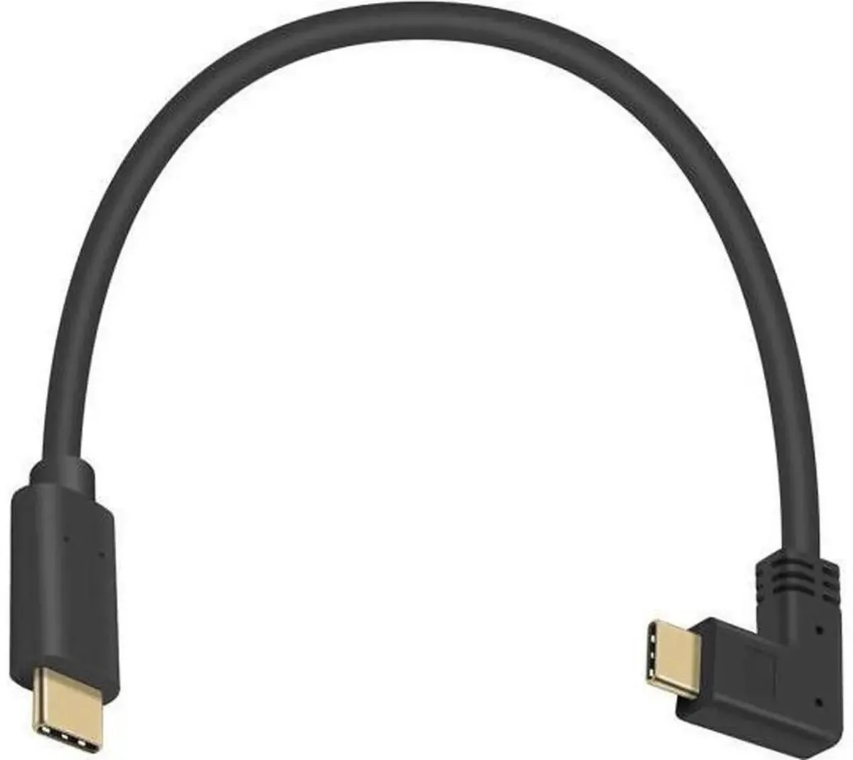 SMUGDESK SMUGDESK 1Ft 90° USB-C to USB-C Cable 10Gbps 60W PD — product photo