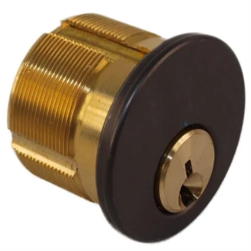 MAXTECH MAXTECH B1SC2-46 1" Duranodic Mortise Cylinder Door Lock SC1 Keyway — product photo