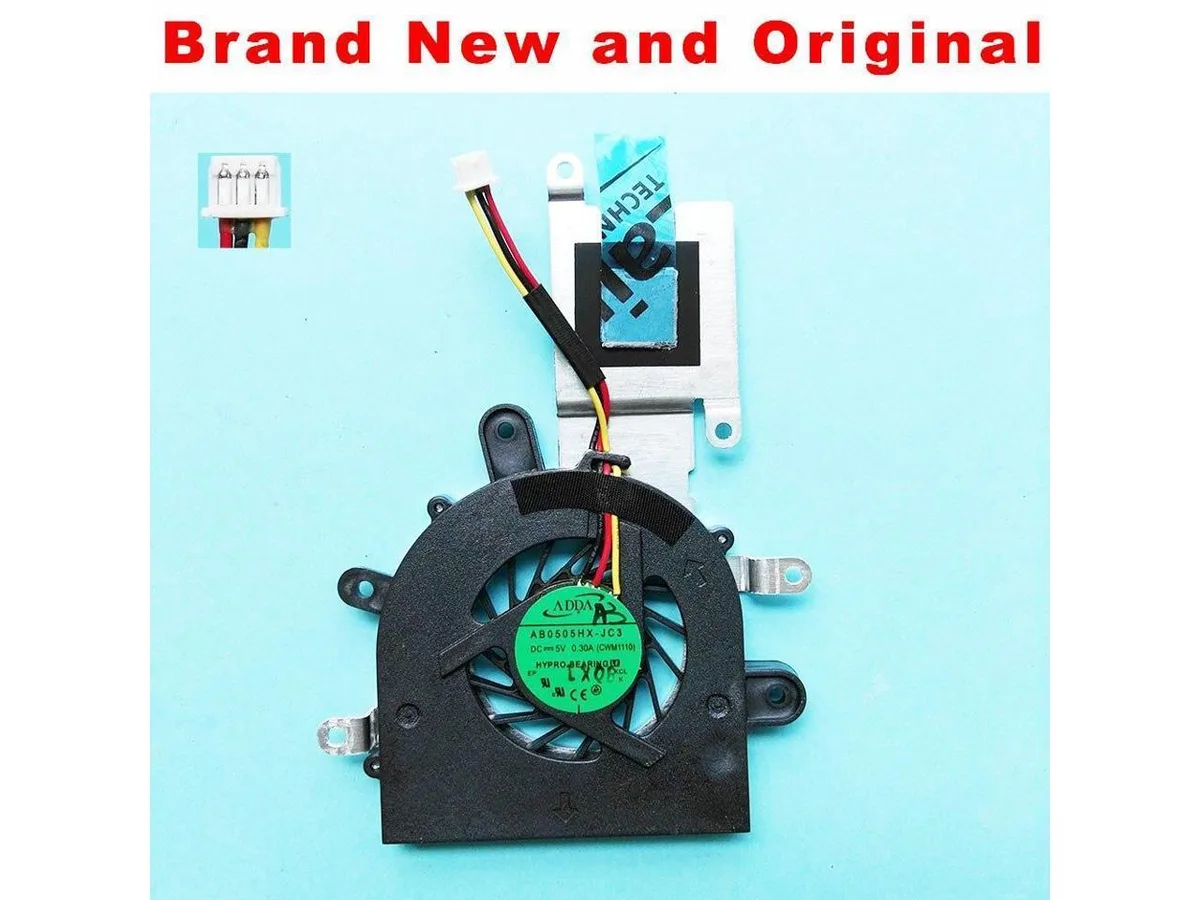 Fans Fans Clevo Casper M1110 laptop heatsink cpu cooling fan cooler AB0505HX-JC3 CWM1110 6-31-M111N-100 — product photo