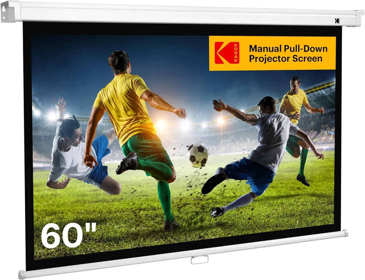 Kodak Kodak 60" Manual Pull Down Projector Screen 16:9 — product photo