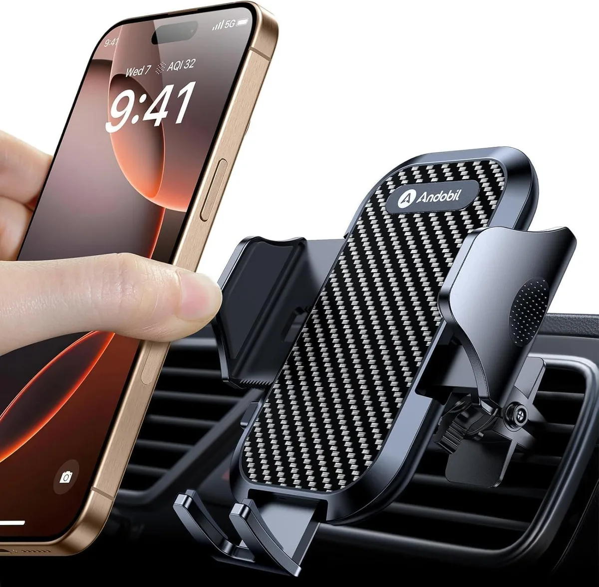 Keyence Keyence 2026 Upgraded Car Phone Holder Vent Mount 360° — product photo