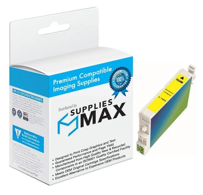 SuppliesMax SuppliesMax Yellow Inkjet Cartridge T060420 540 Pages — product photo