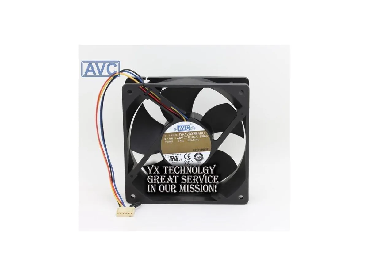 Fans Fans DA12032B48U 120x120x32mm 48V 0.35A double ball bearing case fan — product photo