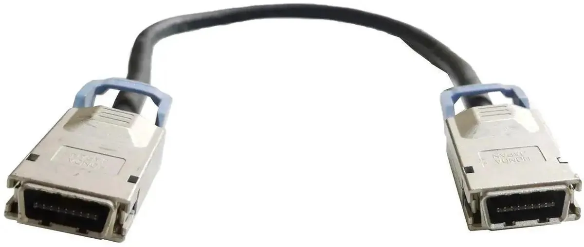 Two-foot Mini SAS cable with straight SFF-8470 connectors on both ends