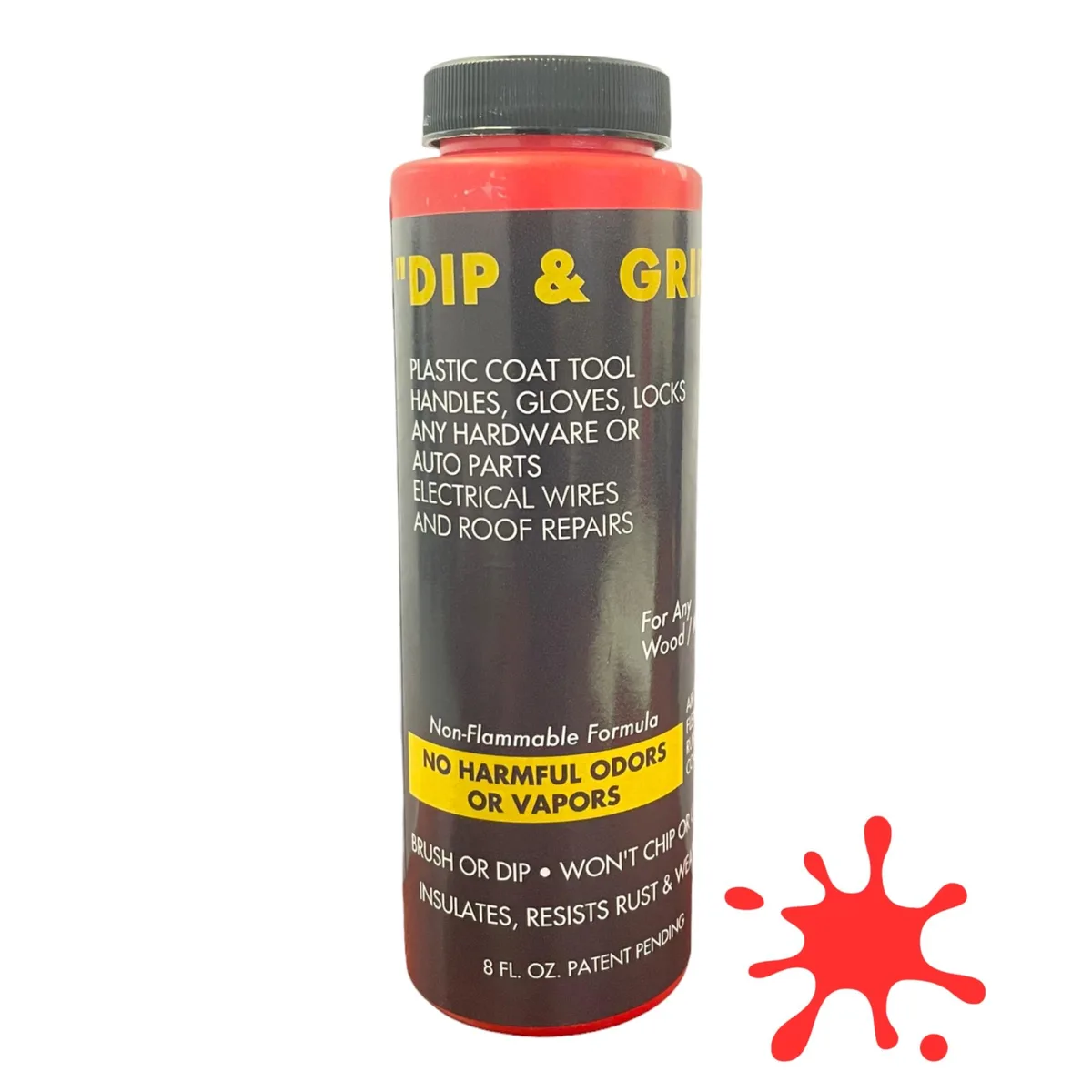TVTime Direct TVTime Direct Dip and Grip Rubberized Coating Red 8 fl oz 1.1 lb — product photo