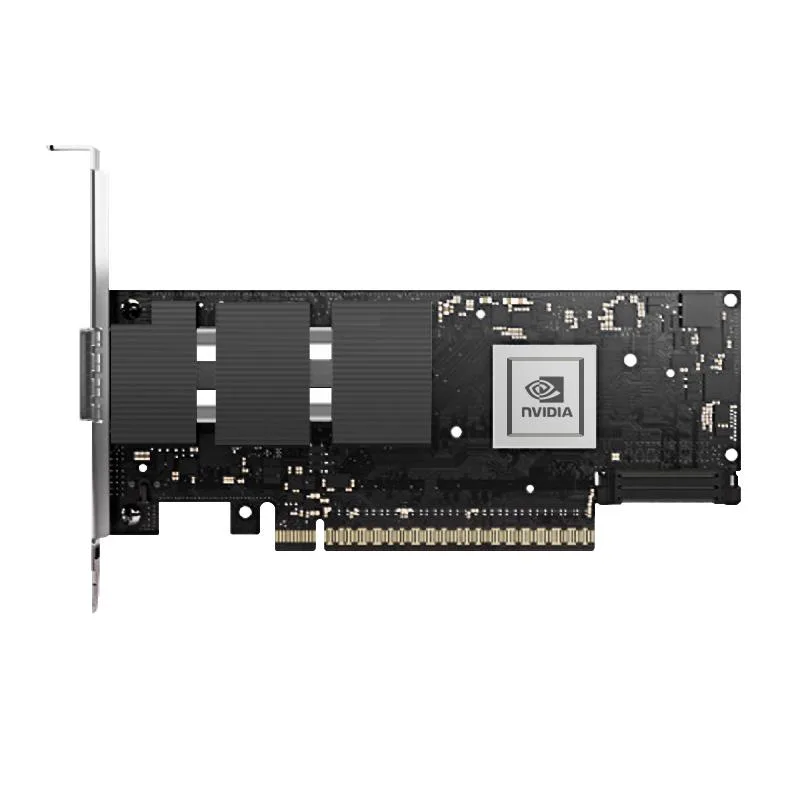 NVIDIA NVIDIA MCX75310AAS-NEAT ConnectX-7 NDR 400G InfiniBand network card PCIe 5.0 x16 OSFP single port — product photo