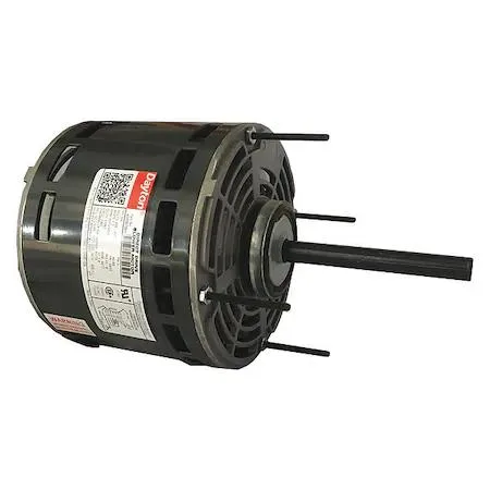 Dayton 1/4 hp direct drive blower motor, open frame, stud mount