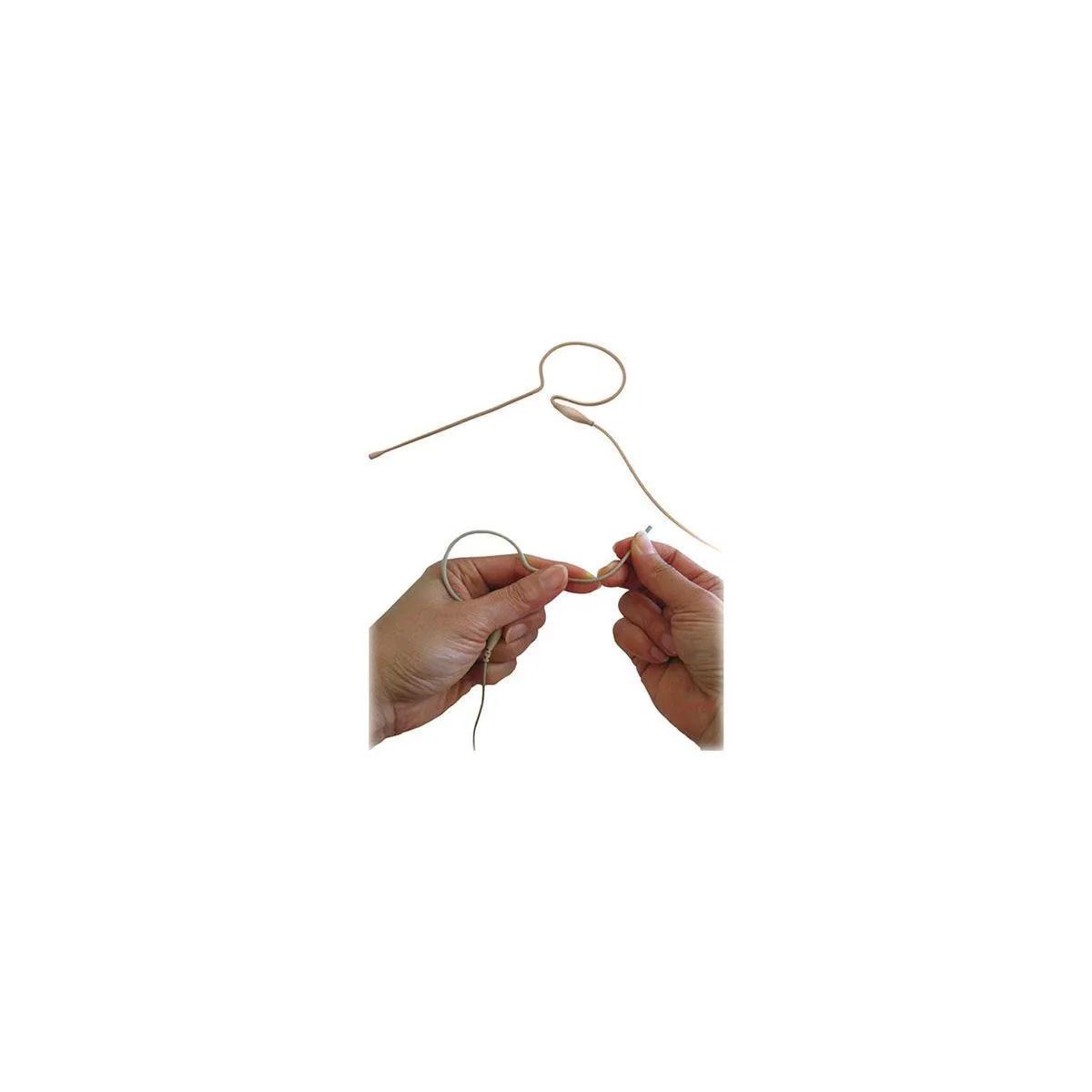 Point Source Audio Point Source Audio CO-6 Earworn Omnidirectional Microphone, Beige, Shure TA4-F — product photo