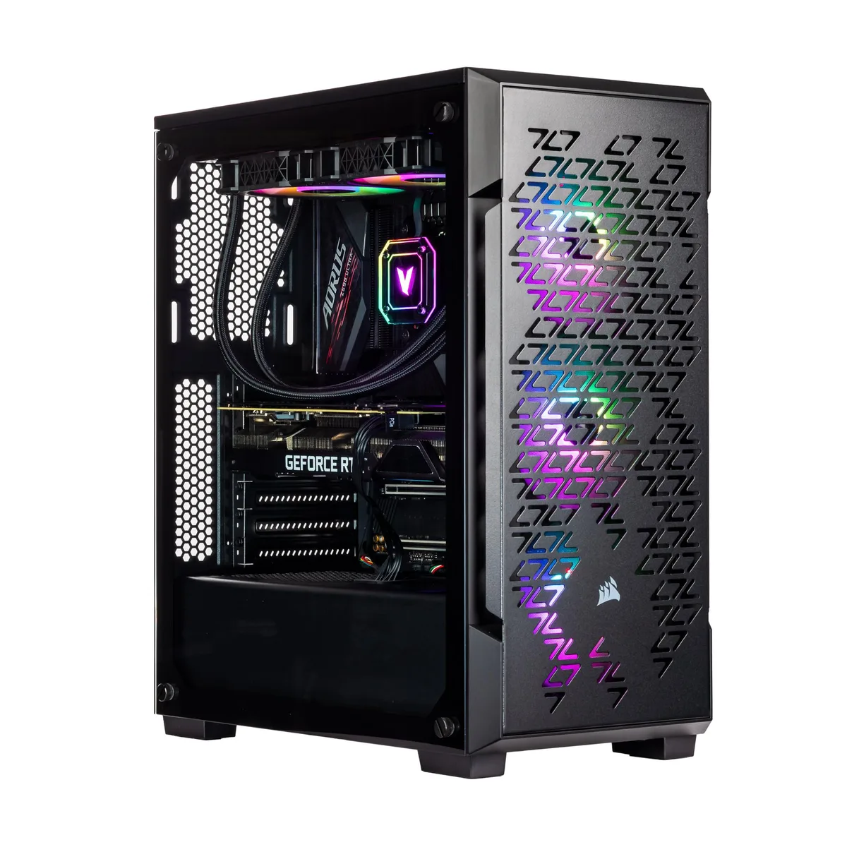 Velztorm Velztorm Ferrux II Gaming PC i9-12900K 128GB 2TB RTX 3070 Win 10 Pro — product photo