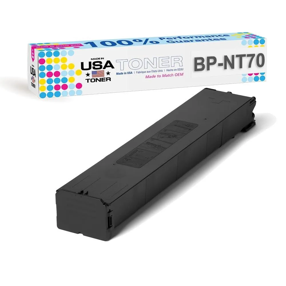MADE IN USA TONER MADE IN USA TONER Yellow Toner Cartridge for Sharp BP-NT70YA (24,000 pages) — product photo