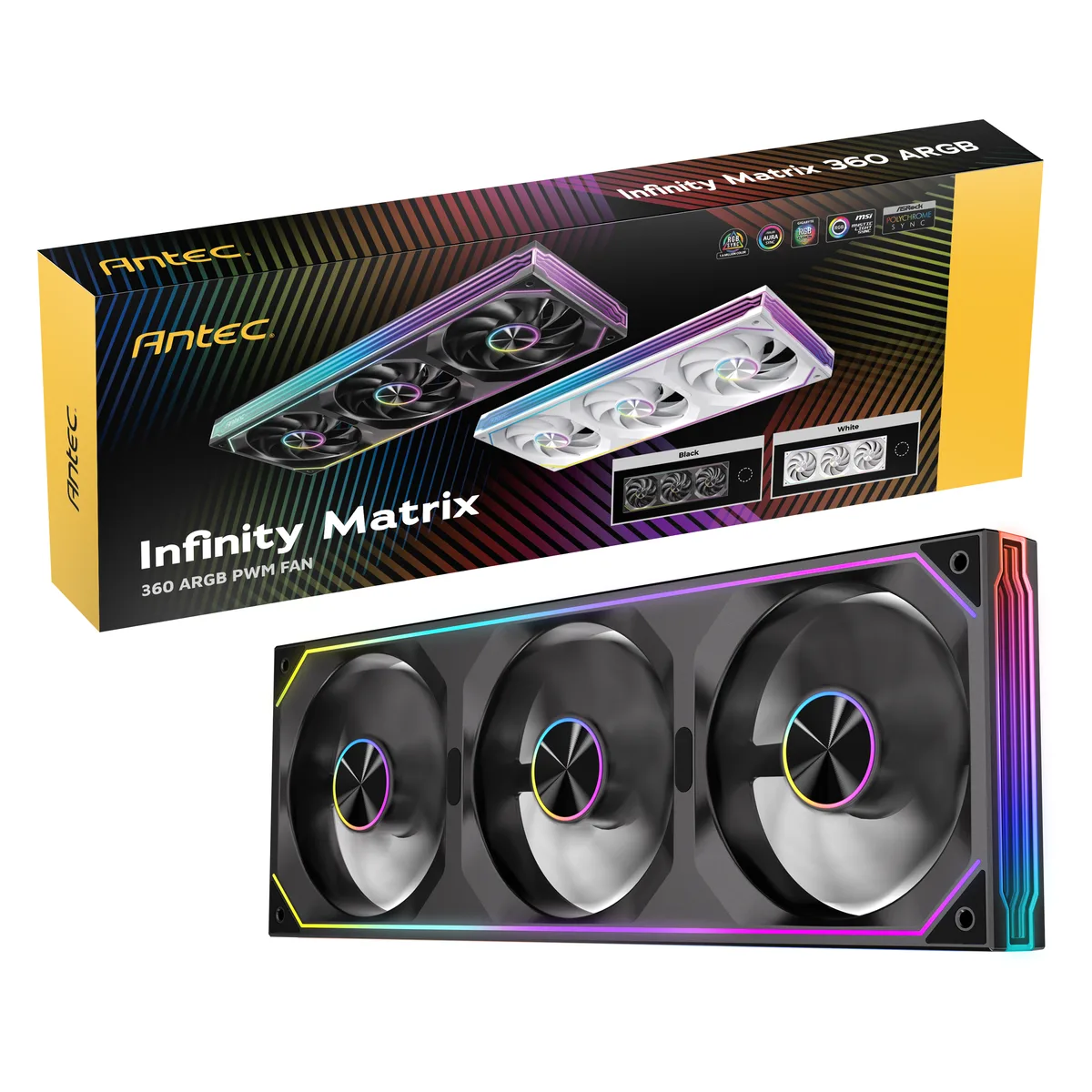 Antec Antec IM 360 ARGB 360 mm case fan 1800 RPM — product photo