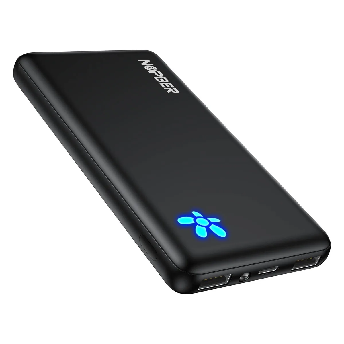  NOPBER D09 10000mAh power bank 15W USB-C Black — product photo