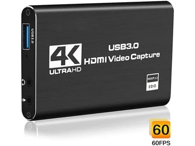 LORDWORLD LORDWORLD 4K 60FPS Input 1080P 60FPS Output USB 2.0/3.0 48KHz PCM Professional Video Device — product photo