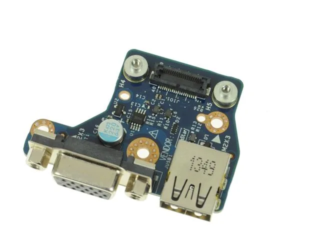 DELL DELL Latitude E6440 VGA USB IO Circuit Board 28X5F — product photo
