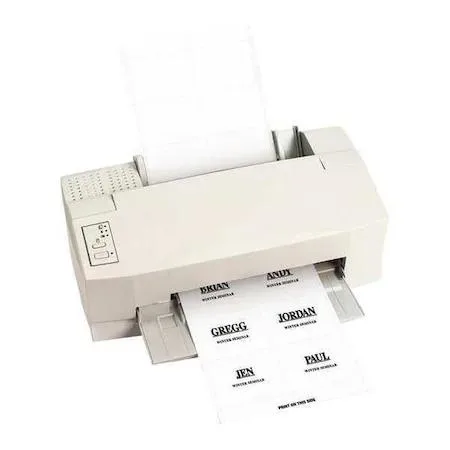 Partners Brand Partners Brand BH140 Badge Inserts Paper 4x3 White PK300 — product photo